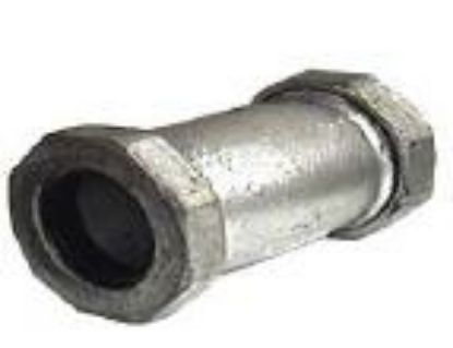 Picture of 3/4 X 4.250" Long Galvanized Steel Compression-coupling Imported