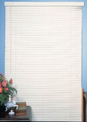 Picture of Mini-Blind Material Vinyl Slat-Width 1" 17" Length 64" White