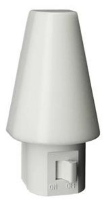 Picture of Night-Light Frosted Tipi Lens Manual On Off