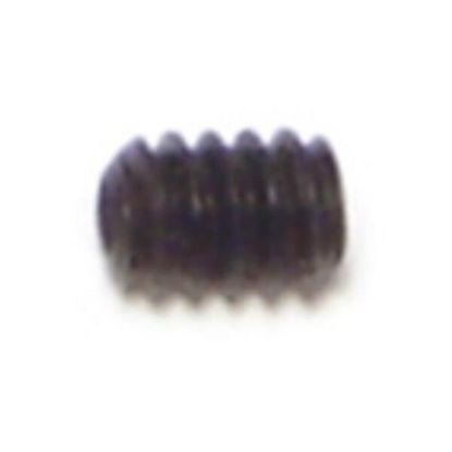 Picture of #6-32 x 3/16" Socket-Hex-Drive Set-Screw (Coarse) Black-Oxide-Finish