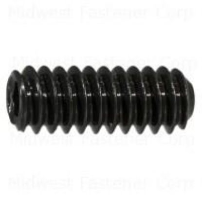 Picture of #10-24 x 1/2" Socket-Hex-Drive Set-Screw (Coarse) Black-Oxide-Finish